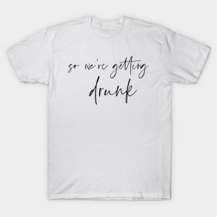 I'M GETTING MARRIED MATCHING TEE BRIDE TRIBE T-Shirt